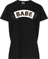 Pinned by k - Babe T-shirt Panter Black - S