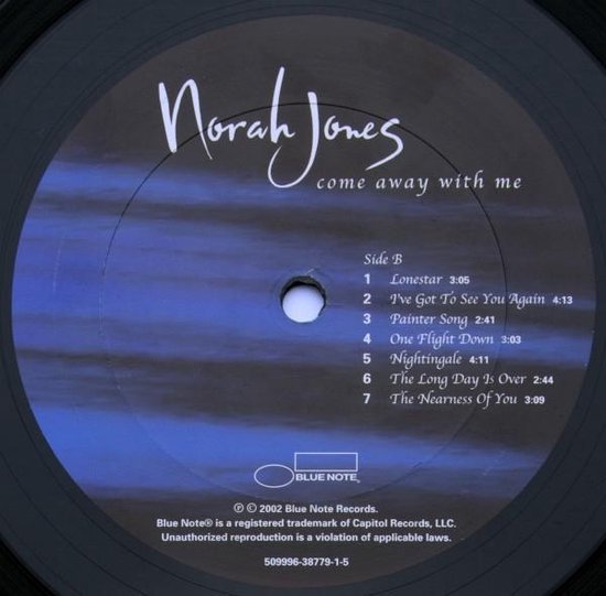 Come Away with Me, Norah Jones | Vinyles (album) | Musique | bol.com