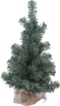 Kerstboom in Jutte zak - Groen - 45 CM