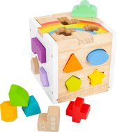 small foot - Shape-Fitting Cube Rainbow