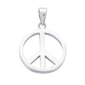 Blinx Jewels Zilveren Hanger Peace