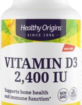 Vitamine D3 2400iu , 360 softgels | JAARDOSERING | Healthy Origins