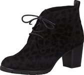 Marco Tozzi Dames Enkellaars 25107-053 Zwart - Maat 39