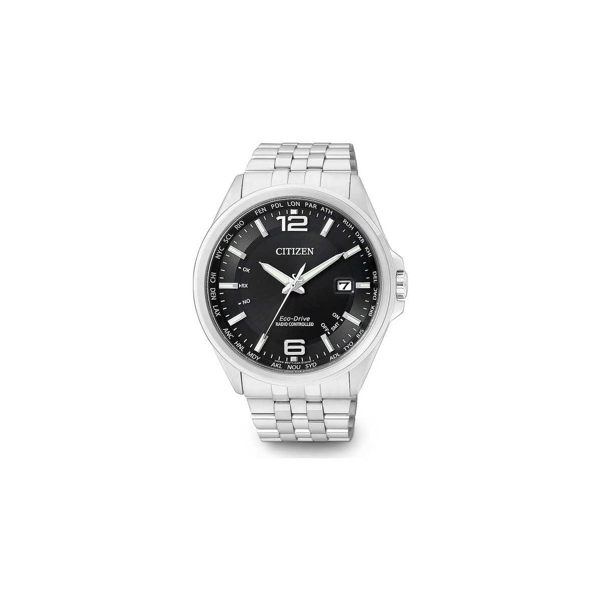 Citizen CB0010-88E - Horloge - Staal - Zilverkleurig - Ø 43mm