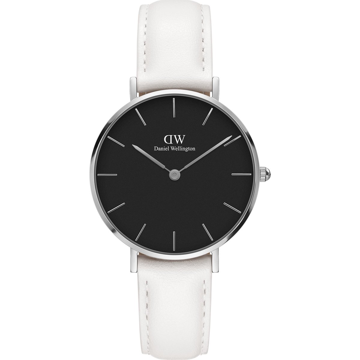 Daniel Wellington Petite Bondi Black DW00100284 - Horloge - Wit - 32 mm