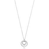 CHRIST Dames-Ketting 925 Zilver 1 Zoetwaterparel One Size 87770265