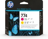 HP 774 magenta/gele DesignJet printkop