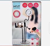 Selfie licht - 3 in 1 Streaming Standaard I Tutorial standaard I 3 lichttelling voor beter vloggen en video's maken tiktok instagram facebook