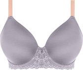 Freya - OFFBEAT UW Moulded Demi T-shirt Bra - MINERAL GREY - Vrouwen - Maat 70H