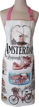 Memoriez Keukenschort Amsterdam Sweets 100% Katoen