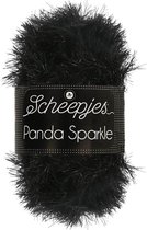 Scheepjes Panda Sparkle 361 ONYK. PAK MET 5 BOLLEN a 100 GRAM.