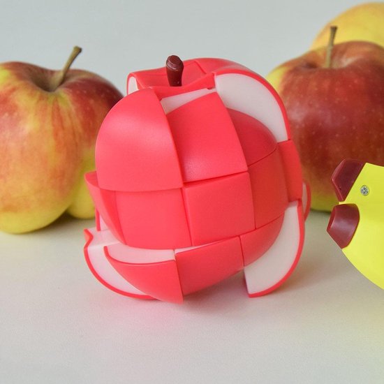 Thumbnail van een extra afbeelding van het spel MikaMax - Fruit kubus series – Puzzelkubus set - Breinbreker - Puzzelkubus - Speed Cube - Set van 3
