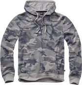 Sweat Hoodie Grey Camouflage - Trui - Hip Hop - Stoer - Warm - Capuchon - Winter - Kou - Urban - Fashion - Mode