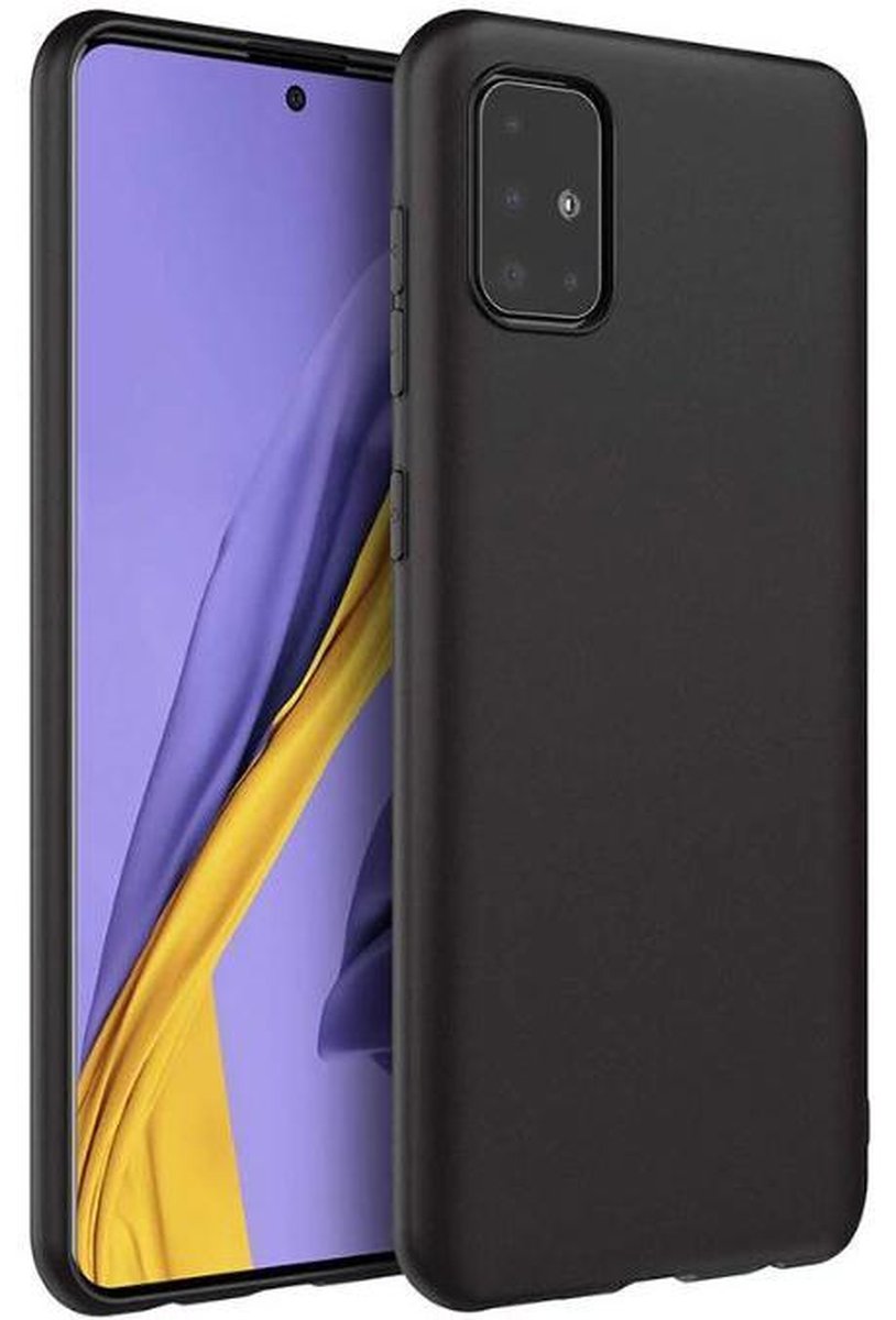 GSM-Basix TPU Back Cover voor Samsung Galaxy A21s Zwart