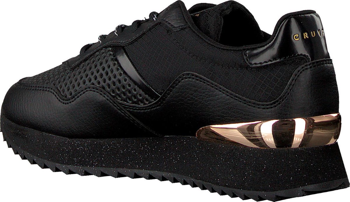 Cruyff Dames Lage sneakers Wave - Zwart - Maat 38 | bol.com