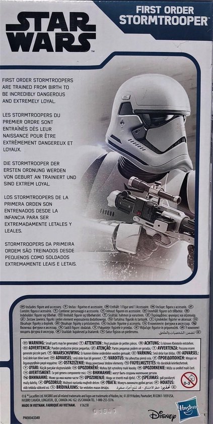 bol.com | Star Wars - Stormtrooper - Superheld - 24 cm - Actiefiguur -  Hasbro - Van Disney
