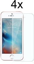 iphone 5 screenprotector - Beschermglas iPhone se 2016 screenprotector - iPhone 5s screenprotector - iPhone 5c screen protector glas - 4 stuks