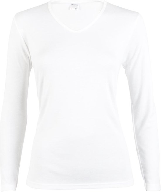 Beeren Dames Thermo Shirt Lange Mouw Wolwit S