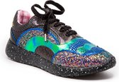 Irregular Choice Jigsaw Gympen Sneakers Zwart Multi