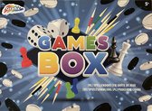 Games box - Spellendoos - Spel - Gezelschapsspel - Gezelschapsspellen - Speldoos - Schaken - Spel - Bordspel - Ludo - Dammen - Gezelschapsspelletjes - Familie - Spelen - Cadeau - G