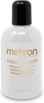 Mehron Vloeibare Schmink op Waterbasis - Wit - 470 ml