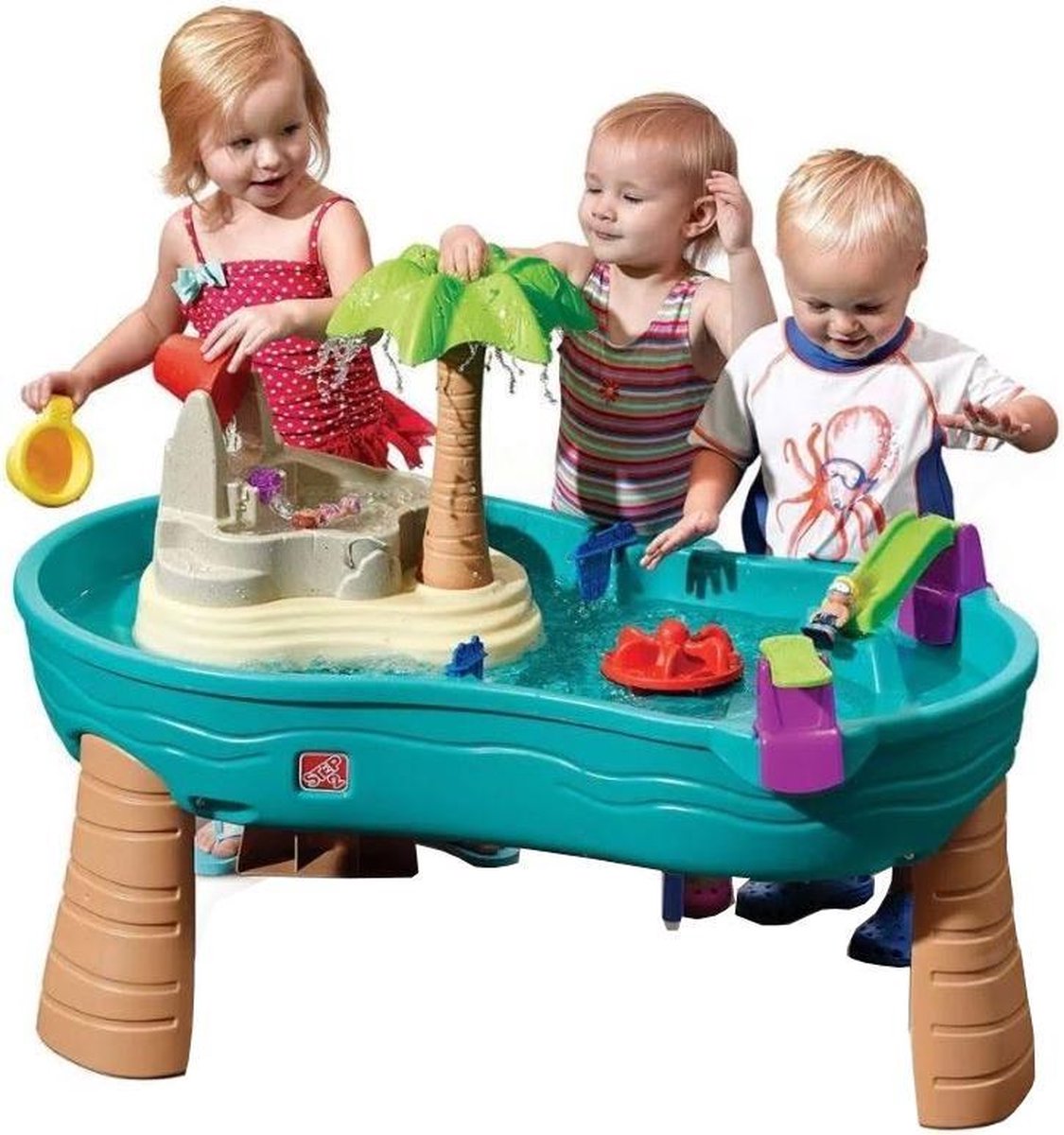 Step2 Splish Splash Watertafel - Met 10 accessoires - Waterspeelgoed voor kind - Activiteitentafel met water voor de tuin / buiten — afbeelding 16
