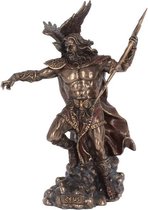 Nemesis Now Beeld/figuur Zeus Gebronsd - Large - 30cm - Zeer gedetailleerd