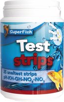 Superfish Test Strips Ph-Kh-Gh-No2-No3 - Testen - 25 stuks