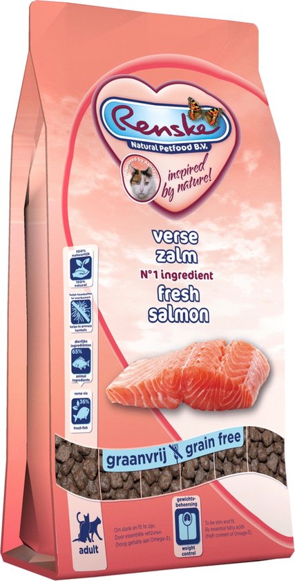 Renske Super Premium Kat Adult Zalm 1,5 kg