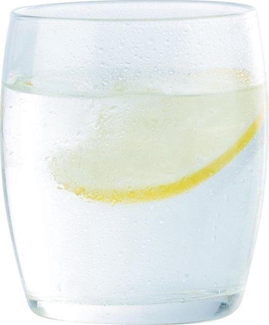 Ichendorf Set van 6 waterglazen, versierd, vissen, kleurrijk, dierenboerderij