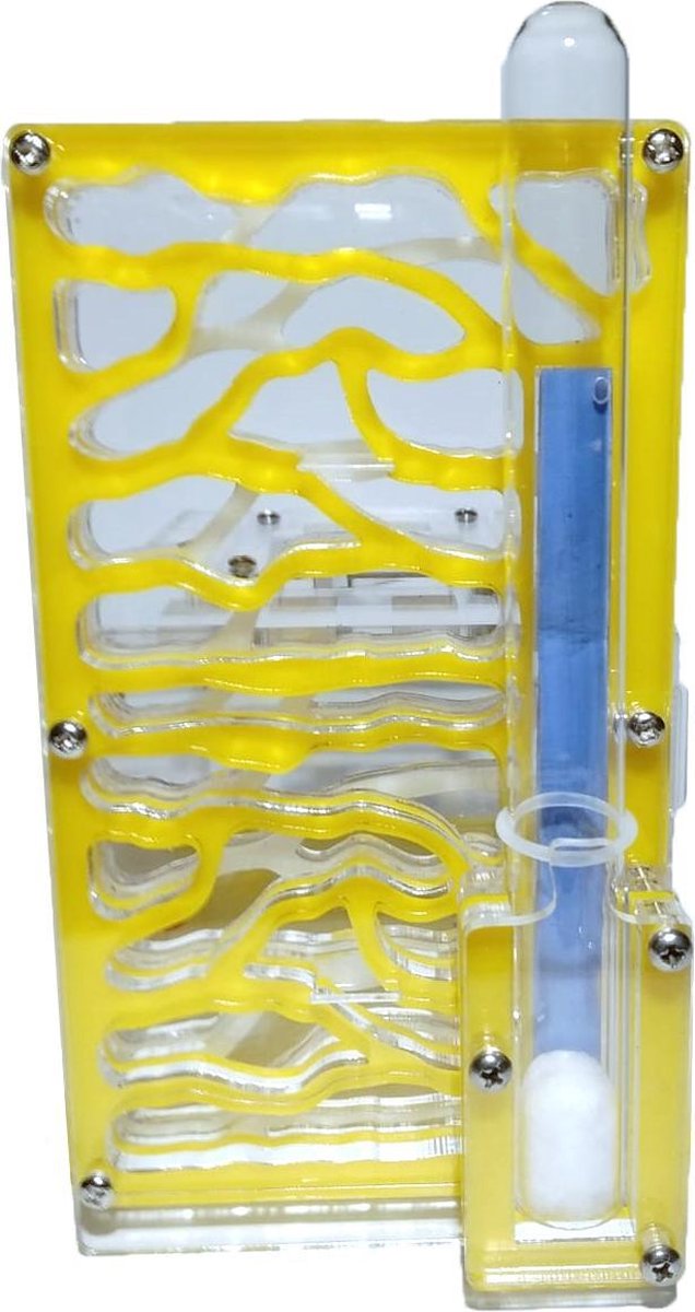 Kantoorunit 6,05 x 9,76 Met Glazen Wanden, Keuken en Toilet RAL 7016