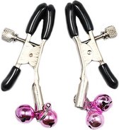 Tepelklem Met Belletjes - Spannend speeltje - Stimulerend voor vrouwen - Leuke belletjes - Zwart - Stimulerend voor mannen - Spannend voor koppels - Sex speeltjes - Sex toys - Erotiek - Bondage - Sexspelletjes voor mannen en vrouwen - Seksspeeltjes