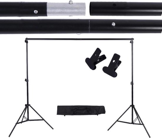 Donza Achtergrond systeem ophanging Ophanging greenscreen Ophanging fotodoek . bol