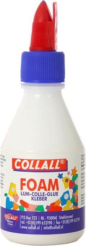 3x - Collall - Totaal - Voor het lijmen van foam. | bol.com