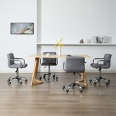 Eetkamerstoelen verstelbaar set van 4 stuks (Incl LW anti kras viltjes) - Eetkamer stoelen - Extra stoelen voor huiskamer - Bureau stoel - Dineerstoelen – Tafelstoelen