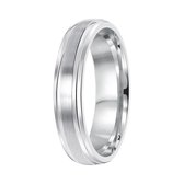 Lucardi Heren Vriendschapsring Corfu - Ring - Cadeau - Echt Zilver - Zilverkleurig