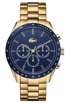 Lacoste - 2011096 Horloge - Mannen - Goudkleurig- RVS - Ø 42 mm