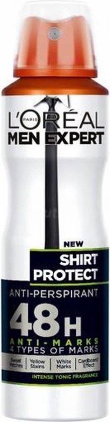 L'Oreal - Men Expert Shirt Protect Anti-Perspirant Deodorant Spray 150Ml