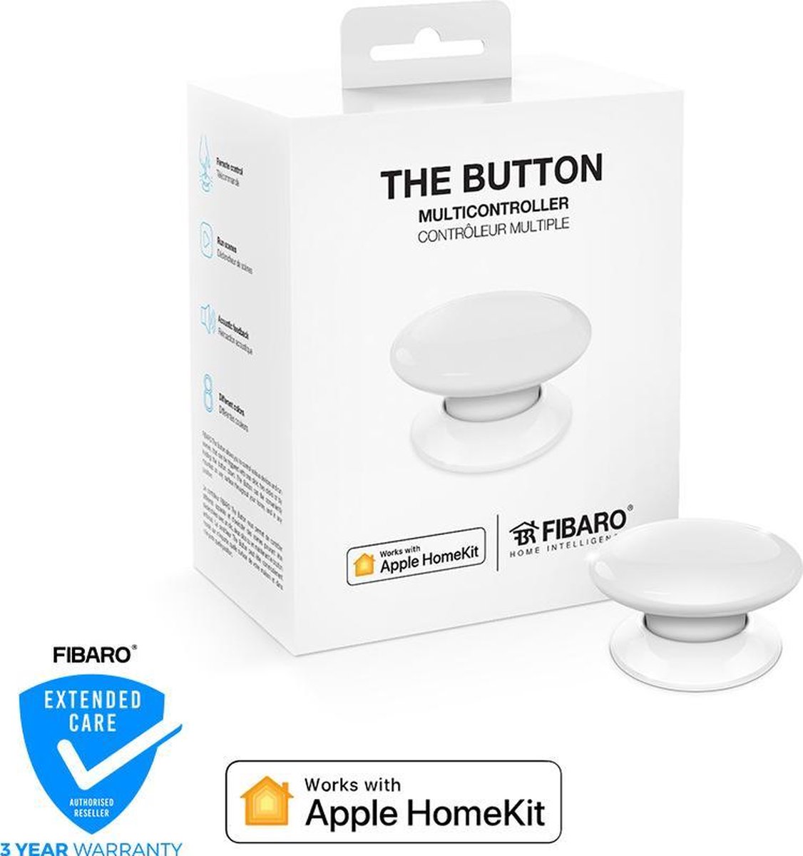 FIBARO The Button - Fonctionne uniquement avec Apple HomeKit