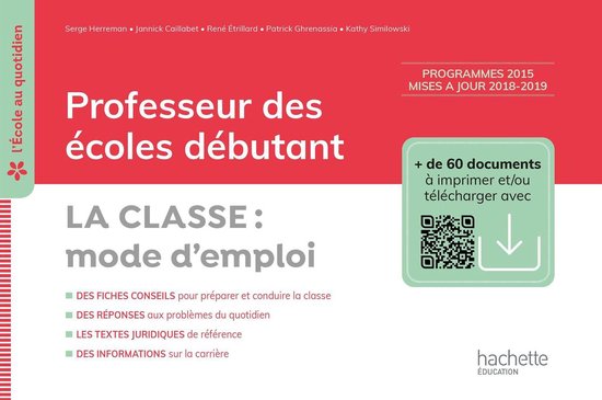 L'école au quotidien - Professeur des écoles débutants -  ... - cover