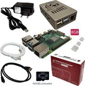 Raspberry Pi 4B - starter kit - 8GB - 16GB SD-kaart