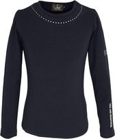 felicemode t-shirt lange mouw blauw meisjes maat 128