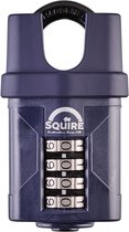 Squire CP50CS - Hangslot - Cijferslot - Sterk slot met gesloten beugel - Voor binnen en buiten - 50 mm
