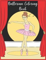 Ballerina Coloring Book: 30 Ballerina Coloring Pages