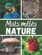 Mots Meles Nature: Carnet de mots meles pour adulte Theme Nature