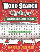 Christmas word search books for adults large print