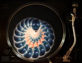 BABY GHOUL 2 Felt Zoetrope Turntable Slipmat 12" - Premium slip mat – Platenspeler - for Vinyl LP Record Player - DJing - Audiophile - Original art Design - Psychedelic Art