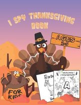 I Spy Thanksgiving Book for Kids Ages 2-5