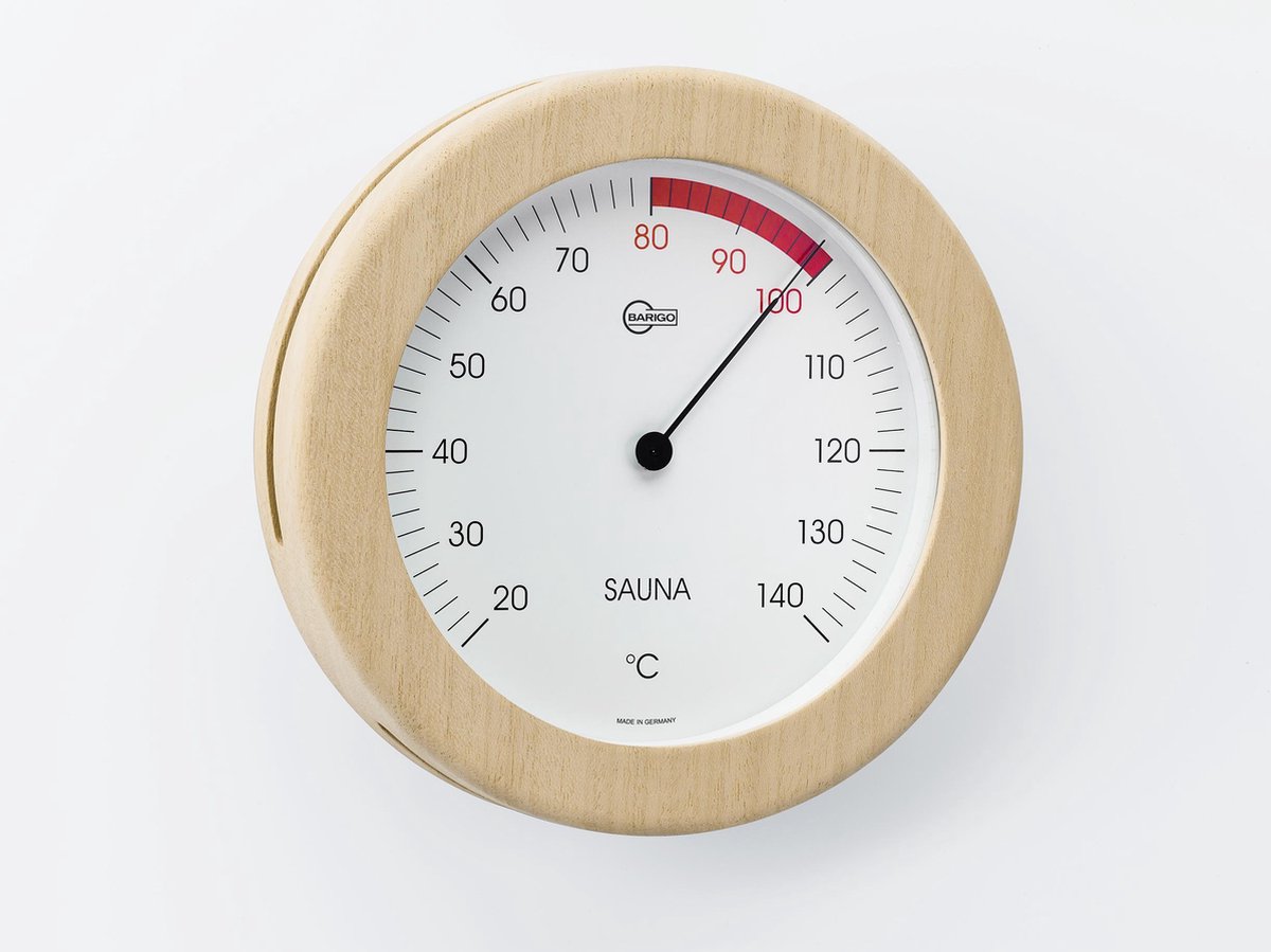 Barigo Sauna 862TSAAB thermometer abachi hout