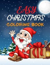 Easy Christmas coloring Book